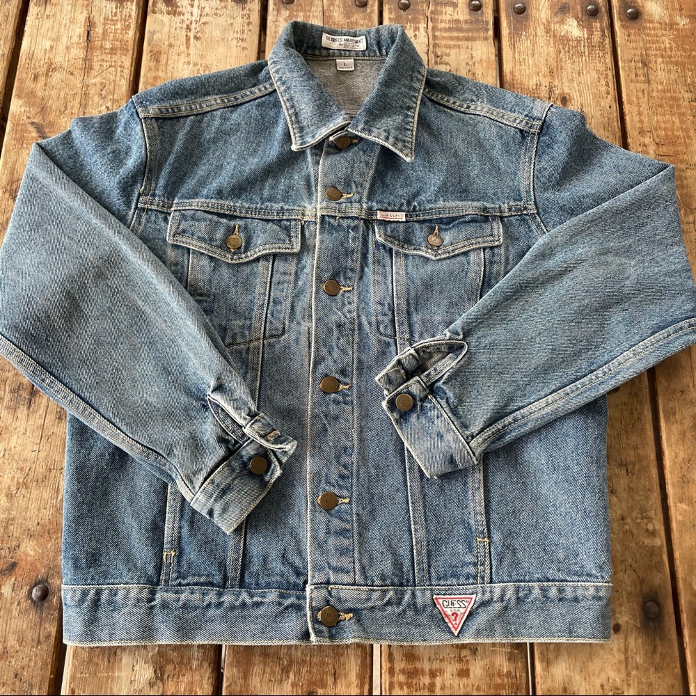 Vintage Guess Denim Jacket/ L